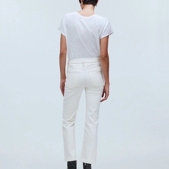 Madewell Petite Kick Out Crop Vintage Canvas Jeans Size 27P - Picture 4 of 6